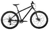 Велосипед горный Forward Apache 2.0 D d-29 1x8 (2024) 17" черный матовый/черный