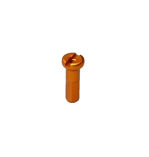 Ниппель для спиц HT Alu 2.0 x 16mm Orange (100)