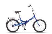 Велосипед складной Stels Pilot-410 d-20 1x1 13,5 синий