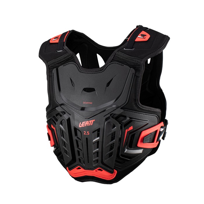 Защита панцирь подростковый Leatt Chest Protector 2.5 Junior (Black/Red, S/M, 2023 (5022151390))