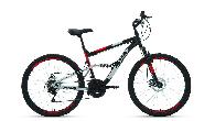 Велосипед горный двухподвес Altair MTB FS 2.0 d-26 3x6 (2020) 18" черный