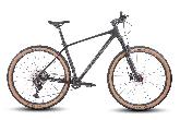 Велосипед горный Hagen 7.11 d-29 1x11 (2025) M анодированный чёрный полуматовый