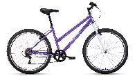 Велосипед горный Altair MTB HT Low d-26 1x6 (2021) 17" фиолетовый/белый