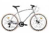 Велосипед городской Bear Bike Perm d-700c 1x7 (2021) 450мм хром
