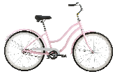 Велосипед городской Forward Evia 26 1x1 (2024) 16"  светло-розовый