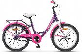 Велосипед детский Stels Pilot 250 Lady d-20 1x1 12" пурпурный