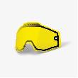 Линза 100% RC2/AC2/ST2 Replacement Lens Vented Dual Pane Yellow (51008-608-01)
