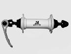 Втулка для велосипеда передняя Joytech 731, 32h, QR, V-Br, белая