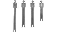 Стрепы к мотоботам Leatt 5.5 FlexLock Strap Kit (Fuel/Red, OS, 2023 (3023051010))