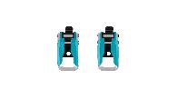 Застежки к мотоботам Leatt 5.5 Buckle (Orange, OS, 2022 (3022060650))