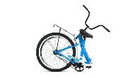 Велосипед складной Altair City d-24 1x1 (2022) 16" голубой/белый