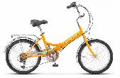 Велосипед складной Stels Pilot 450 V d-20 1х6 13.5" оранжевый