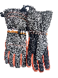 Перчатки горнолыжные Crane Grey/Orange M