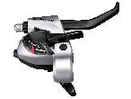 Манетка для велосипеда оригинал Shimano Tourney ST-TX800 (8ск) комбо серебр.